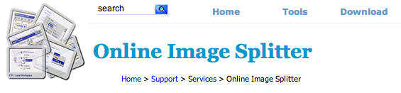 Online Image Splitter