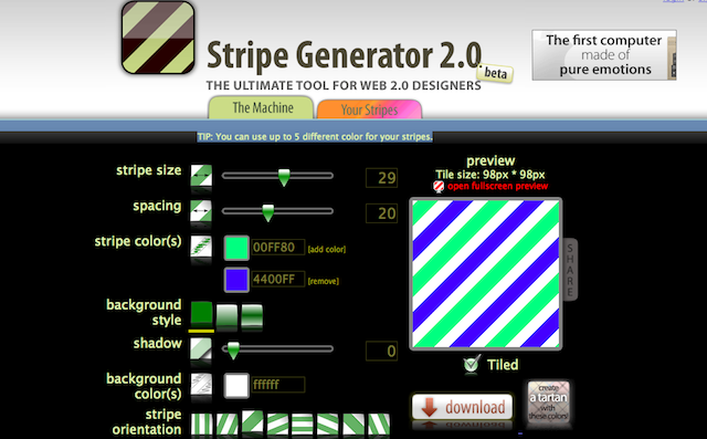 Stripe Generator 2.0