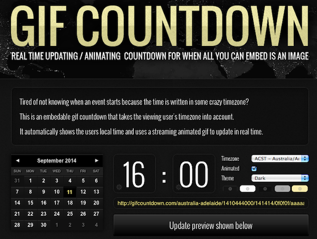 Gif Countdown