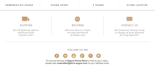 Newsletter: Zegna