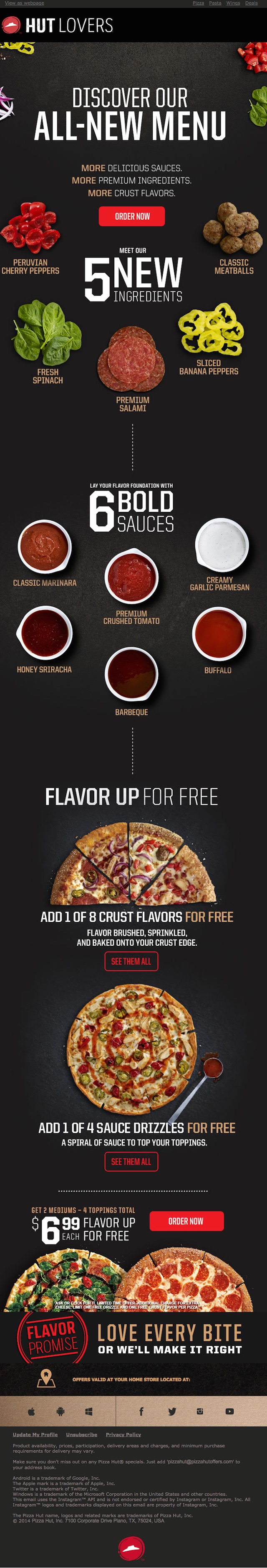 Newsletter: Pizza Hut